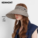卡蒙（Kenmont）百搭防紫外线空顶防晒帽女春夏速干透气可折叠遮脸遮阳帽km-6046