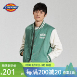 dickies 夹克 时尚宽松休闲棒球服外套 男女情侣运动11147 常春藤绿 XL