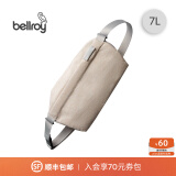 Bellroy澳洲Sling 7L随行胸包 潮流户外骑行防轻泼水 大容量单肩包斜挎包 银贝灰（无皮革）7L（限时折扣）