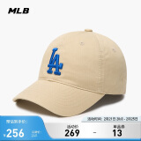 MLB帽子男女情侣棒球帽大标软顶鸭舌帽四季运动帽3ACP6601N-07BGS-F