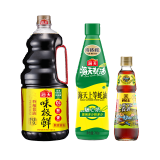 海天特级生抽味极鲜1.9L+上等蚝油700g+燕庄小磨香油300ml