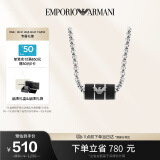 EMPORIO ARMANI阿玛尼个性鹰标潮流百搭项链男士项链卫衣链新年送男友EGS2919040