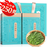 福茗源绿茶 太平猴魁茶叶 浓香特级250g(125g*2罐)雨前新茶叶礼盒送礼