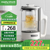 摩飞电器（Morphyrichards）【国家补贴】养生壶便携煮茶器烧水壶养生杯小型办公室家用多功能煮茶壶一体热水壶0.6L MR6086 白