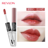 露华浓（Revlon）持久锁色双头唇彩口红不掉色不沾杯唇蜜唇釉女士化妆品女彩妆美妆 360#豆沙红