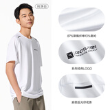 安踏（ANTA）速干T丨短袖T恤男2025夏冰丝凉感体恤吸湿篮球跑步健身上衣 【速干全场景训练】纯净白7136-1 L /175（推荐120-140斤）