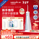 洁碧（Waterpik）冲牙器 便携式电动洗牙器水牙线洁牙器家用立式预防牙结石全身水洗GS5蓝送长辈新年年会情人节礼物