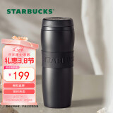 星巴克（Starbucks）黑暖暖经典保温杯384ml不锈钢泡茶杯咖啡杯随行杯子男生日礼物