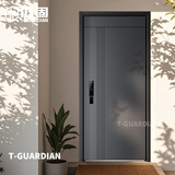 挺固甲级防盗门暗铰链家用入户门安全门加高门头进户门指纹锁 P16镶嵌式可视锁 2050*860/960【开向联系客服】