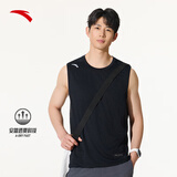 安踏速干背心丨男子透气夏季健身衣无袖冰丝篮球训练坎肩运动上衣
