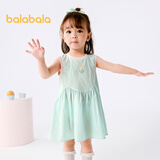 巴拉巴拉女童连衣裙宝宝裙子婴儿公主裙2025夏装甜美时尚洋气209225111002