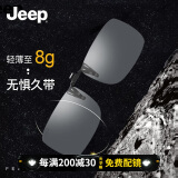 JEEP墨镜夹片太阳镜近视眼镜高清偏光镜开车夹片2006-M5