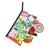 费雪（Fisher-Price）幼儿立体运动布书 宝宝手掌书婴儿童早教启蒙玩具生日礼物礼品