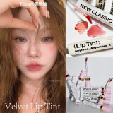 韩国小众TOOQ水雾唇釉lip tint丝绒哑光保湿持久裸色口红唇彩新款 【水雾】01#NAKED