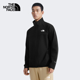 The North Face北面男软壳外套户外防风防泼水夹克8AUP 黑色/4H0 XL