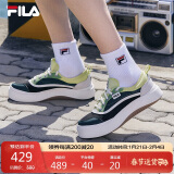 FILA 斐乐官方男鞋JELLYFISH摩登帆布鞋2024秋季新款水母鞋休闲鞋