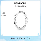 潘多拉（PANDORA）时刻绳结戒指现代符号梦幻优雅生日礼物送女友