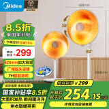 美的（Midea）取暖器/电暖器/电暖气家用小太阳/电热取暖炉节能台地两用电热扇/烤火炉速热暗光暖脚神器 NPT-HWR