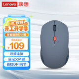 联想（Lenovo）好小橙智能语音鼠标 无线蓝牙双模式 Type-C充电鼠标 轻音按键 语音输入打字翻译  好困蓝