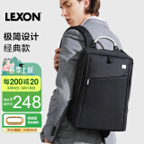 乐上（LEXON）法国品牌双肩包14英寸商务电脑包男防泼水背包通勤笔记本书包礼物