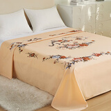 民光（MINGUANG） 民光中式床单国民床单全棉面料全线中式床单 龙凤呈祥-黄 245*245cm