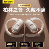 斯泰克【柏林之声丨旗舰新品】蓝牙耳机适用索尼数显骨传导概念真无线挂耳式不入耳开放式跑步运动通话