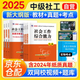 中级社会工作者2025教材+真题模拟卷 社会工作实务+综合能力+法规与政策社工中级9本套 赠视频课程手机题库电子真题大纲考点汇总可搭官方教材辅导阅读狂欢节