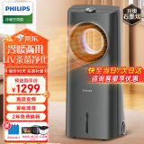 飞利浦（PHILIPS）取暖器电暖器电热暖风机家用电暖气冷暖两用一体机空调扇冷热风机取暖神器全屋升温客厅浴室大面积 ACR4248X星空灰