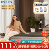 INTEX 64107单人加大充气床垫户外防潮垫陪护折叠床车载床N