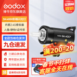 神牛（Godox） 摄影灯sk400二代闪光灯影室闪光灯服装人像拍照摄影棚套装影楼服装摄影灯 SK400II 闪光版