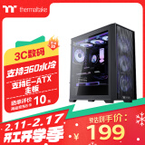 Thermaltake（Tt）钢影 风S 黑色 机箱水冷电脑主机（支持EATX/钢化玻璃侧透/支持360水冷/高兼容/4090显卡）