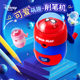 迪士尼（Disney）小学生削笔机 太空舱萌趣手摇自动进铅铅笔削笔刀/卷笔刀/转笔刀 蜘蛛侠A73091-A1X