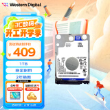 西部数据（WD）1TB 笔记本机械硬盘 WD Blue 西数蓝盘 SATA 5400转128MB 7mm 2.5英寸WD10SPZX