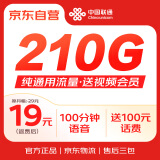 中国联通流量卡【5G高速】低月租全国通用手机卡电话卡非无限长期纯上网卡大王卡学生