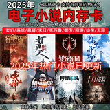 小说内存卡TXT电子书MP3/MP4音乐卡热门流行歌曲sd存储卡电影TF卡 128GB/起点番茄2万本+热歌+电影