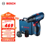 博世（BOSCH）GSR 120-LI 12V充电式电动工具电动螺丝刀锂电手电钻 2.0Ah双电