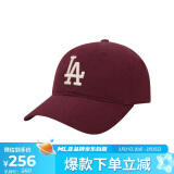 MLB棒球帽男女鸭舌帽明星虞书欣同款软顶送礼礼物3ACP6601N-07RDS