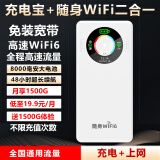 祝余随身wifi小米机通用无线路由器移动随行流量手机笔记本4g5g4G5G通用上网卡卡托ufi直插网 【充电宝随身WiFi】高速上网+可做移动电源使用