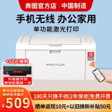 奔图（PANTUM） P2210/P2210WA4黑白激光打印机家用办公无线微信作业资料wifi小型 P2210W标配【经济实用】 标准版