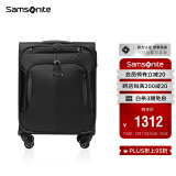 新秀丽（Samsonite）行李箱20英寸拉杆箱商务旅行大容量软箱旅行箱BP0黑色托运箱