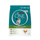PURINA ONEONE全价成猫粮 三文鱼鸡肉英短布偶蓝猫暹罗室内成猫通用粮 室内成猫粮2kg