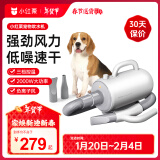 小红栗吹水机宠物吹风机狗狗吹水机吹毛吹干神器低噪大功率大型犬Mini白