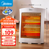 美的（Midea）【品质推荐】取暖器/电暖器/电暖气家用/远红外/小太阳/取暖炉迷你节能台式办公室烤火炉HPW08D