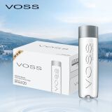 芙丝（VOSS）饮用天然矿泉水 500ml*20瓶(塑料瓶) 含锶低钠弱碱 会议用水