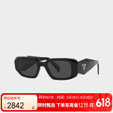 PRADA普拉达【官方正品】 男女太阳镜防晒墨镜0PR17WSF1AB5S051