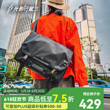 光影行星（GYXX）盖亚斜挎包单反相机包单肩大容量防水男女适用专业斜挎摄影包 黑-大【可装1机2镜,16寸电脑】