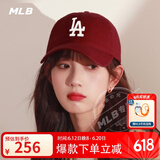 美职棒（MLB）官网男女帽子虞书欣同款软顶棒球帽春夏运动遮阳鸭舌帽生日礼物 洛杉矶道奇队/红色/66 均码 F