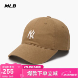 MLB帽子男女软顶棒球帽虞书欣明星同款运动鸭舌帽3ACP7701N-50BGD-F