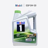 美孚（Mobil）机油全合成 美孚一号 ESP环保型 0W-30 4L/桶 SP