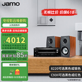 安桥进口TX-8220 家用客厅合并式立体声放大器HIFI大功率2.1高保真发烧纯功放机唱放 补贴 安桥8220+尊宝C93 II